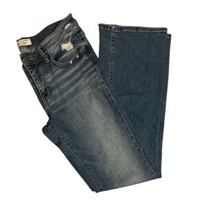 BKE Women's Distressed Blue Jeans